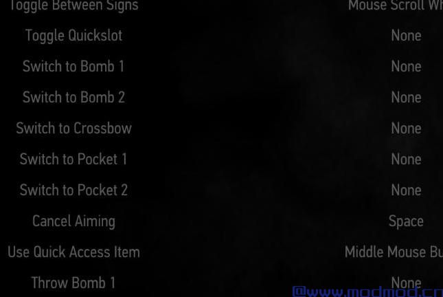 巫师3：狂猎MOD 更好的快捷键