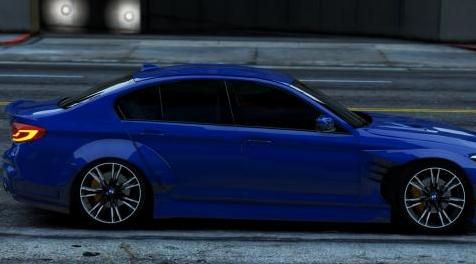 侠盗猎车手5「GTA5」Mod: BMW M5 F90 2018 drift handing