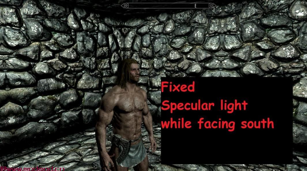 SSE字符镜面光照修复