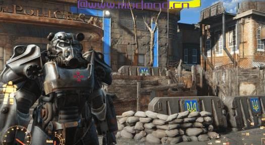 辐射4MOD Ukrainian Brotherhood of Steel 钢铁兄弟会乌克兰涂装