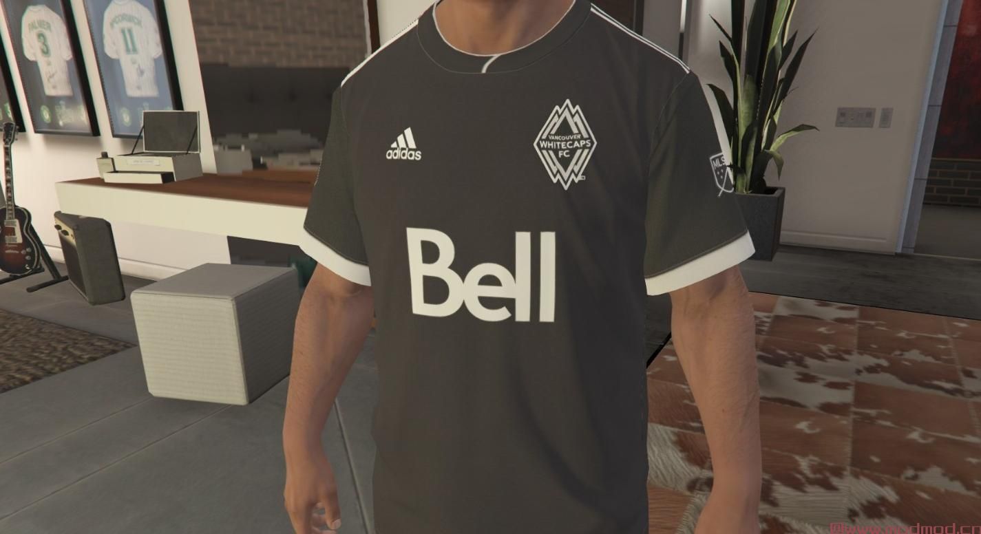 侠盗猎车手5「GTA5」Mod: [Away] Vancouver Whitecaps FC 2018
