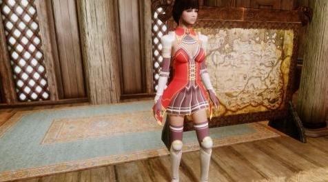 上古卷轴5：天际MOD 兴趣使然制作的【恋骑士Purely☆Kiss】骑士制服一件