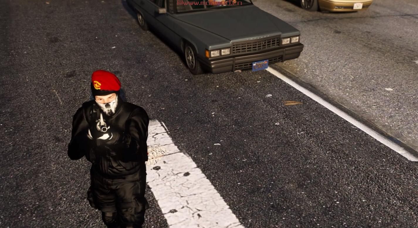 侠盗猎车手5「GTA5」Mod: KOPASKA（青蛙部队司令部）印度尼西亚