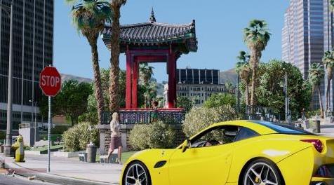 侠盗猎车手5「GTA5」Mod: Ferrari California 2013 Edition Handling