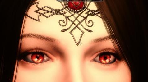 上古卷轴5：重置版MOD 美丽的眼睛 - 吸血鬼眼睛SSE