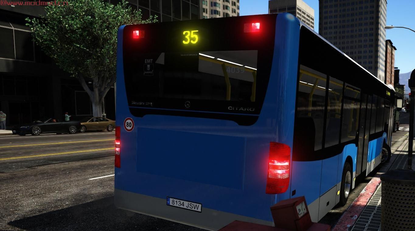 侠盗猎车手5「GTA5」Mod: 马德里巴士