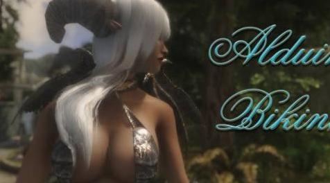 上古卷轴5：天际MOD [Bodyslide]奥杜因比基尼 Alduin Bikini