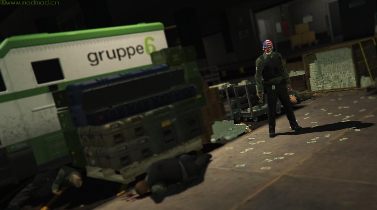 侠盗猎车手5「GTA5」Mod: Union Depository MJ