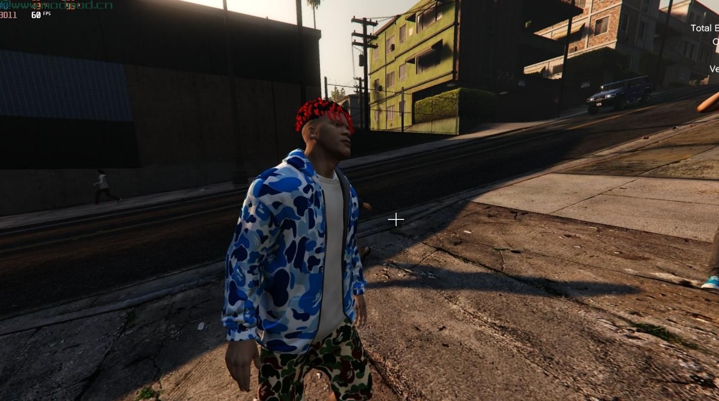 侠盗猎车手5「GTA5」Mod: 富兰克林和特雷弗的连帽衫