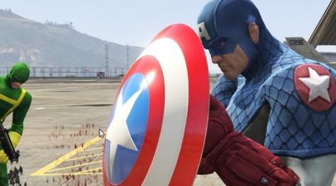 侠盗猎车手5「GTA5」Mod: 终极美国队长
