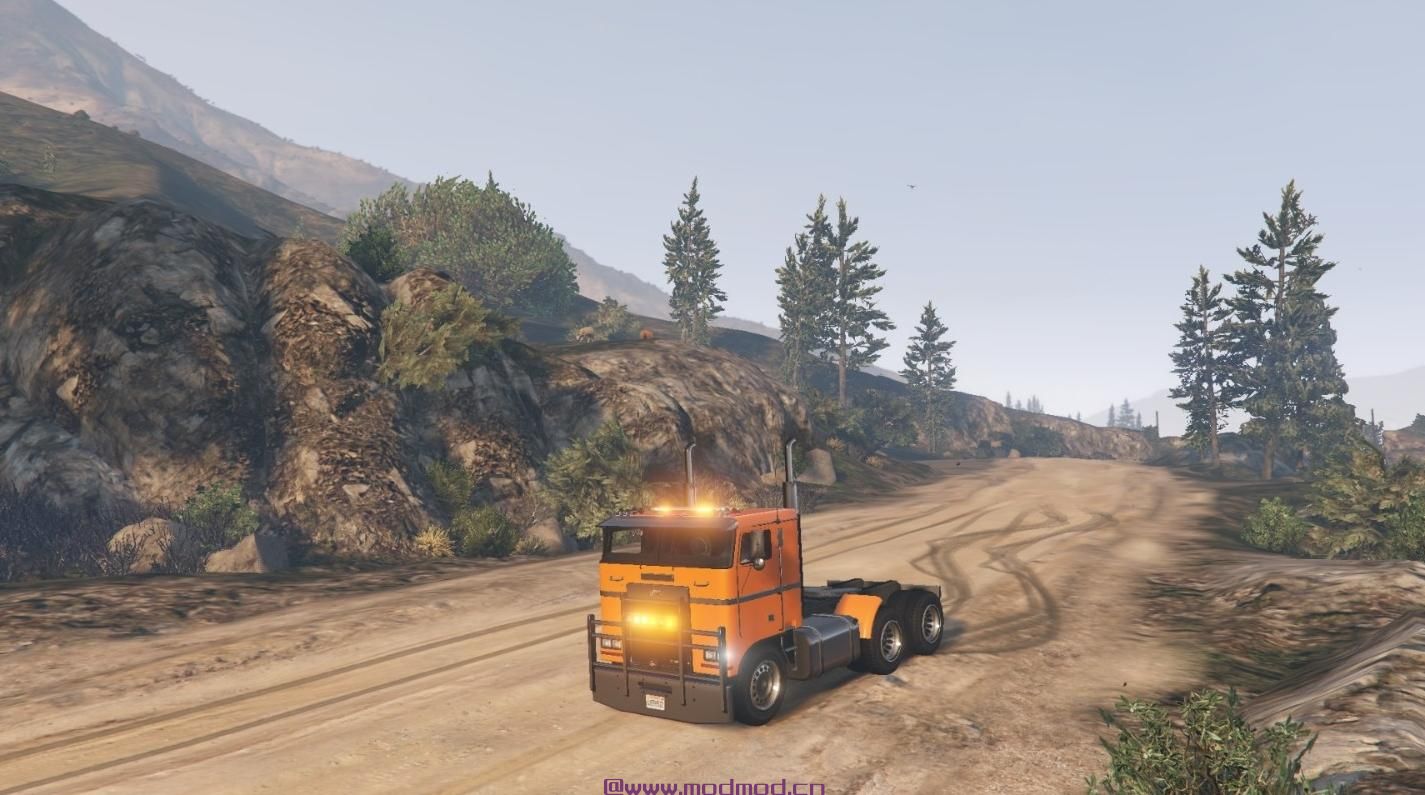 侠盗猎车手5「GTA5」Mod: 道路运输运输车（ELS）