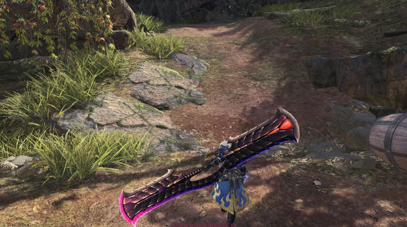 怪物猎人：世界MOD Gore Magala Insect Glaive replacement