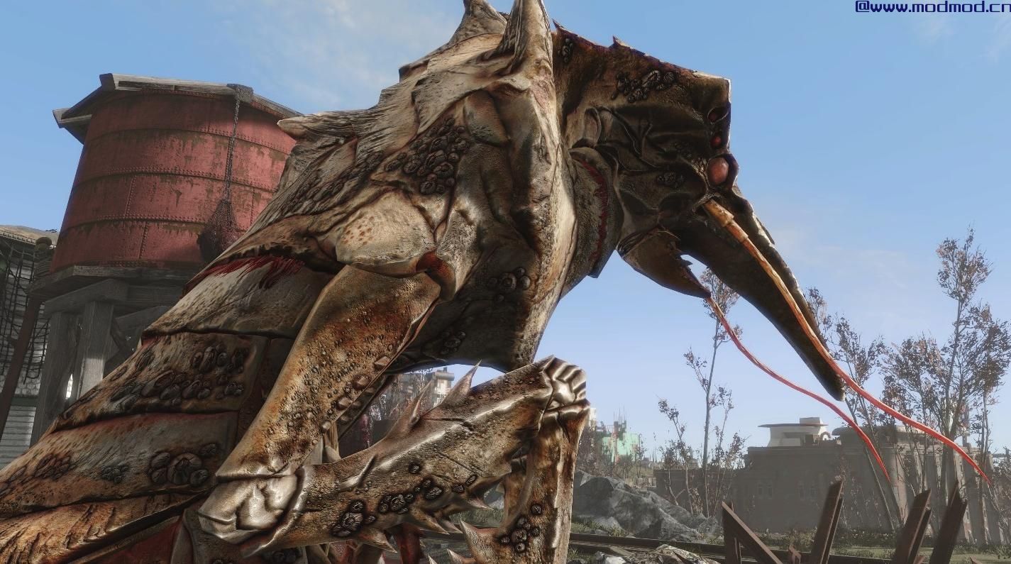 辐射4MOD cc的不明飞行物