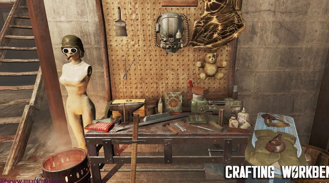 辐射4MOD 制作工作台 -  Craftable Weapons Armor Clothing Ammo Junk