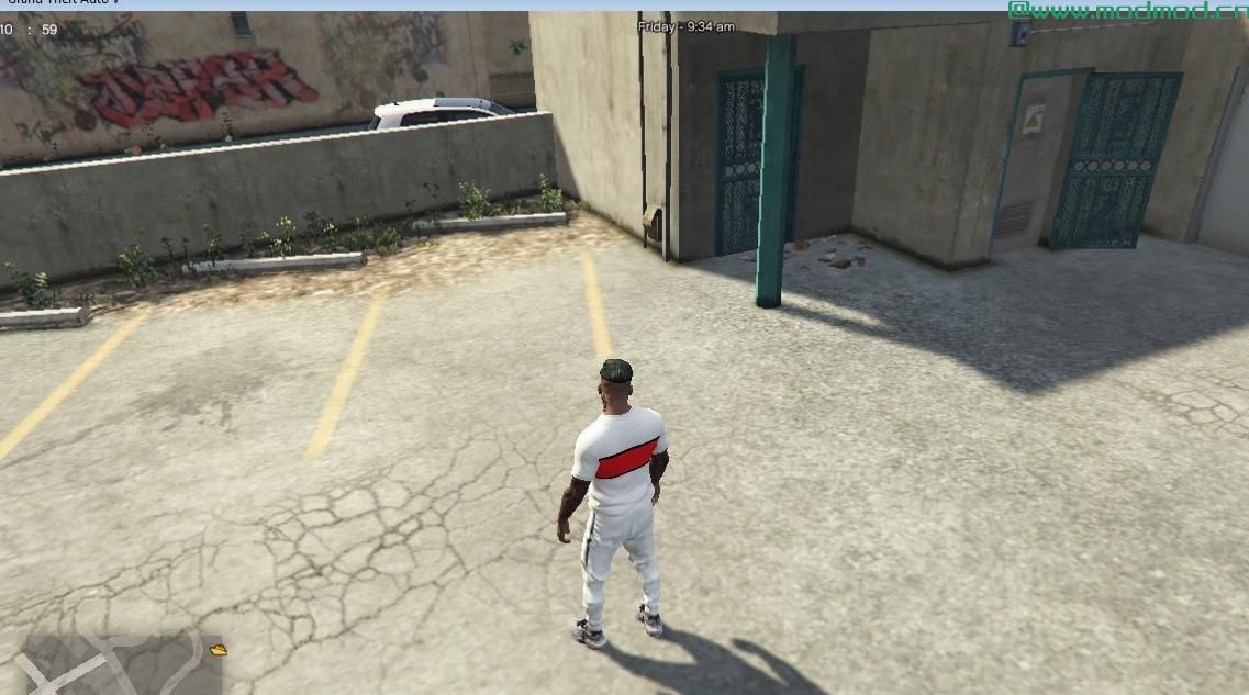 侠盗猎车手5「GTA5」Mod: lacoste t-shirt 3