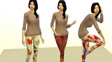 模拟人生4MOD Fall Leggings 秋裤