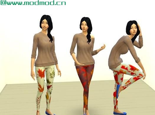 模拟人生4MOD Fall Leggings 秋裤