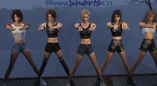 辐射4MOD Pelgar&rsquo;s K-Girls 女性服装
