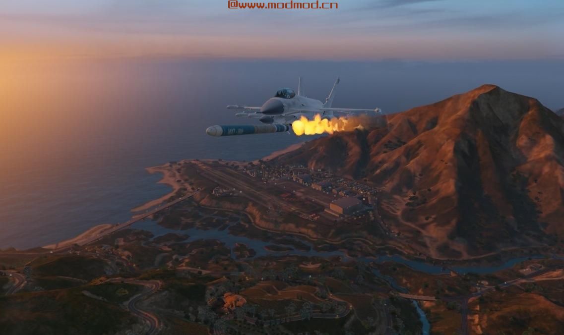 侠盗猎车手5「GTA5」Mod: 飞机的替代导弹