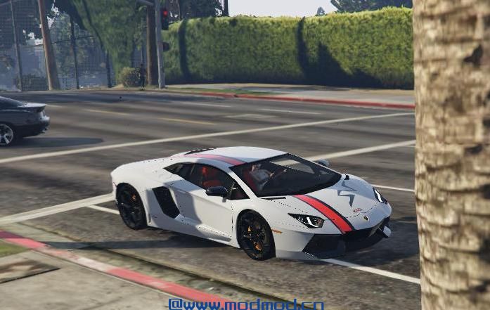 侠盗猎车手5「GTA5」Mod: [Livery] Lamborghini Aventador LP700-4 ’SV’