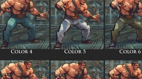 终极街霸4MOD SFIV Zangief Haggar 10 color pack