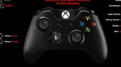 巫师3：狂猎MOD W3 Redux实时游戏手柄按键