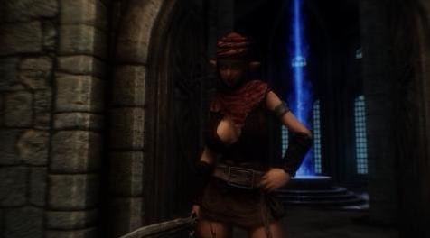 上古卷轴5：天际MOD  日本动作大神PeroPero的PeroPeroMgeRobes魔法袍BS化