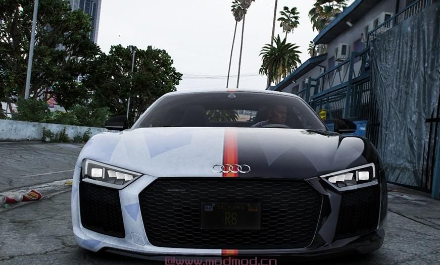 侠盗猎车手5「GTA5」Mod: 奥迪R8的涂装