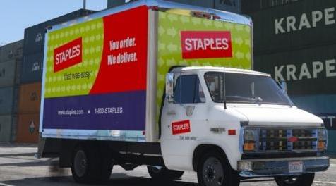 侠盗猎车手5「GTA5」Mod: Real Truck Advertisements for Durzo’s Chevrolet G30 Truck