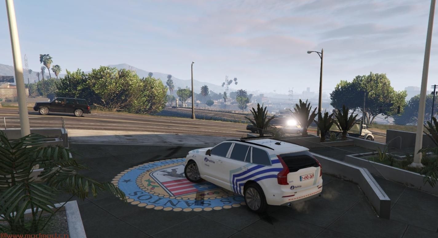 侠盗猎车手5「GTA5」Mod: Volvo XC90 Belgian Police