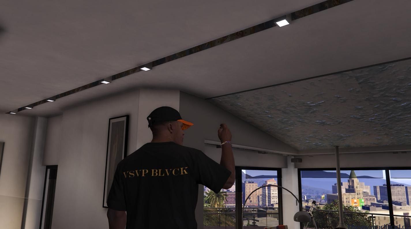侠盗猎车手5「GTA5」Mod: Black Scale x ASAP Rocky T-Shirt
