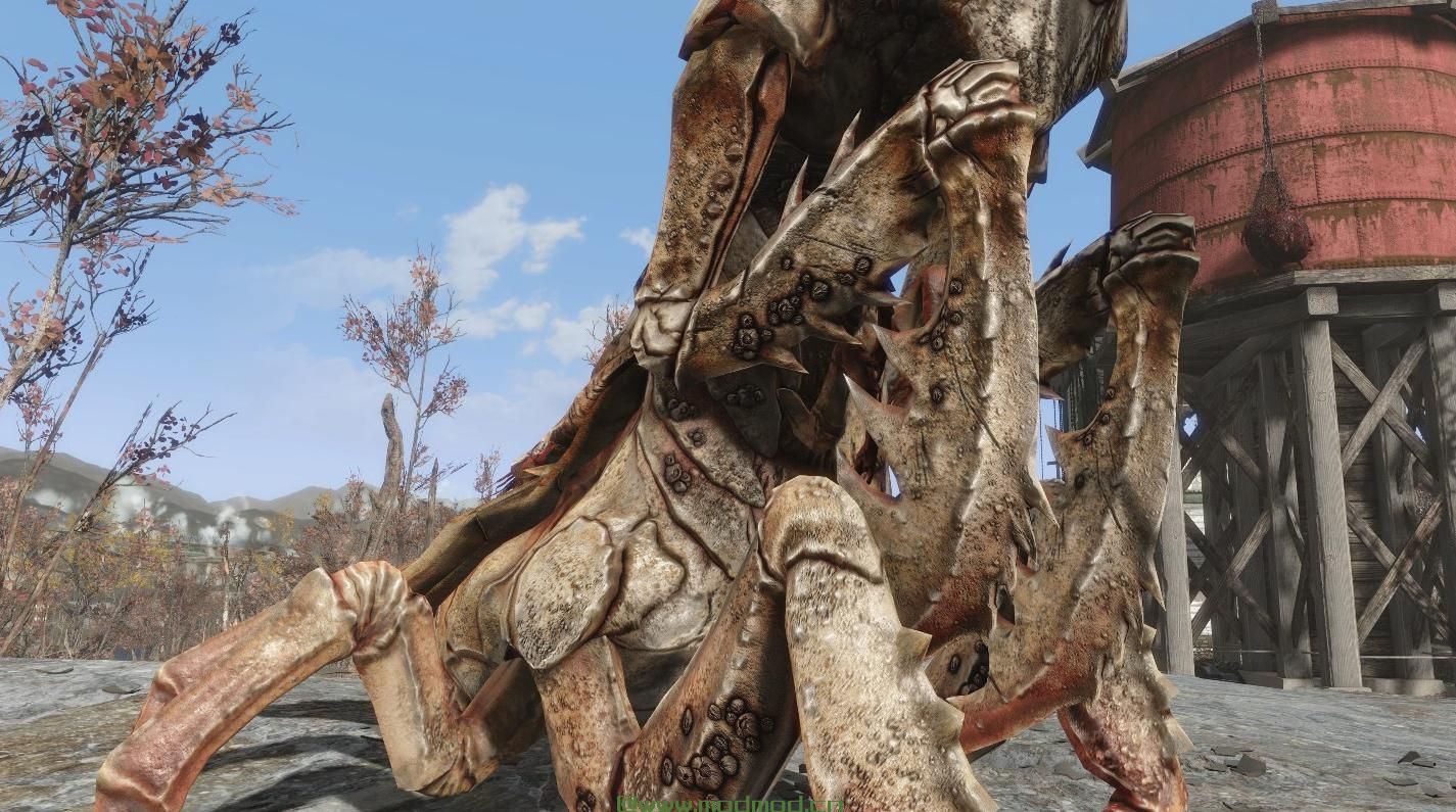 辐射4MOD cc的不明飞行物