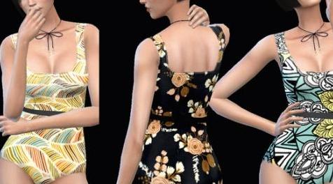 模拟人生4MOD Royalty Swimwear 泳衣