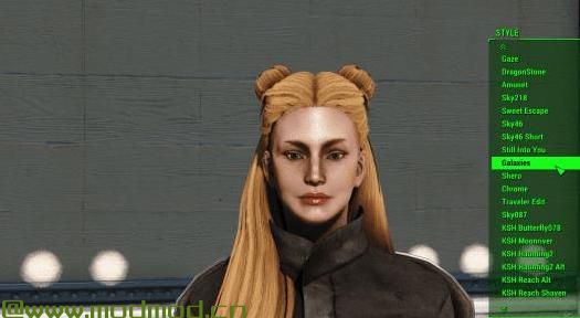 辐射4MOD 英联邦削减 - 香草比赛头发再造
