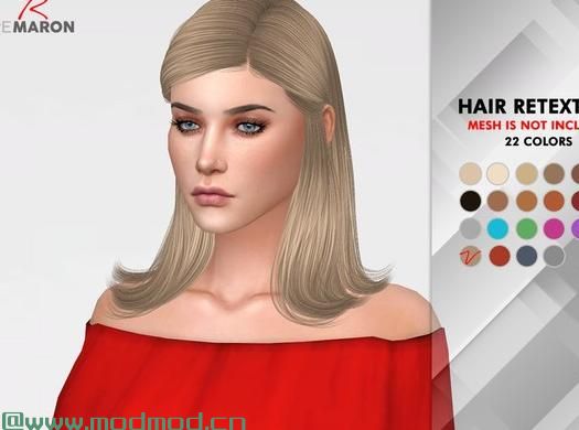 模拟人生4MOD Jenna Retexture - Mesh Needed 发型