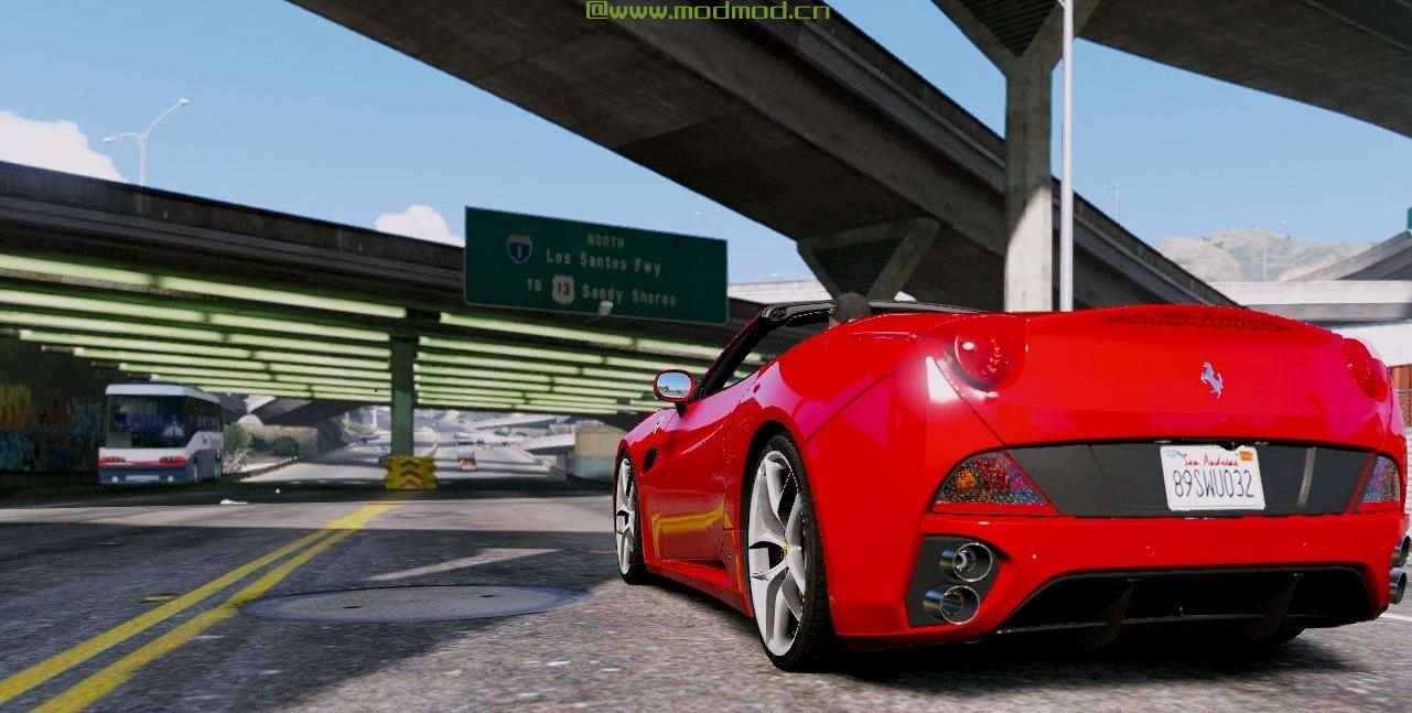 侠盗猎车手5「GTA5」Mod: Ferrari California 2013 Edition Handling