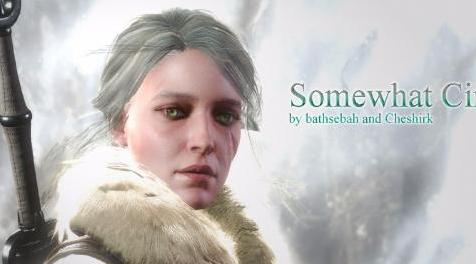 巫师3：狂猎MOD Somewhat Ciri(希里面部纹理）