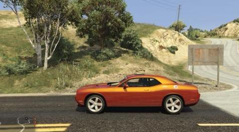 侠盗猎车手5「GTA5」Mod: 道奇Challenger R / T 2012