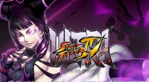 终极街霸4MOD Juri Han title Screen