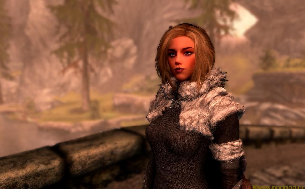 上古卷轴5：重置版MOD JWD的Talia the Mage  - 女性独立布列塔尼随从
