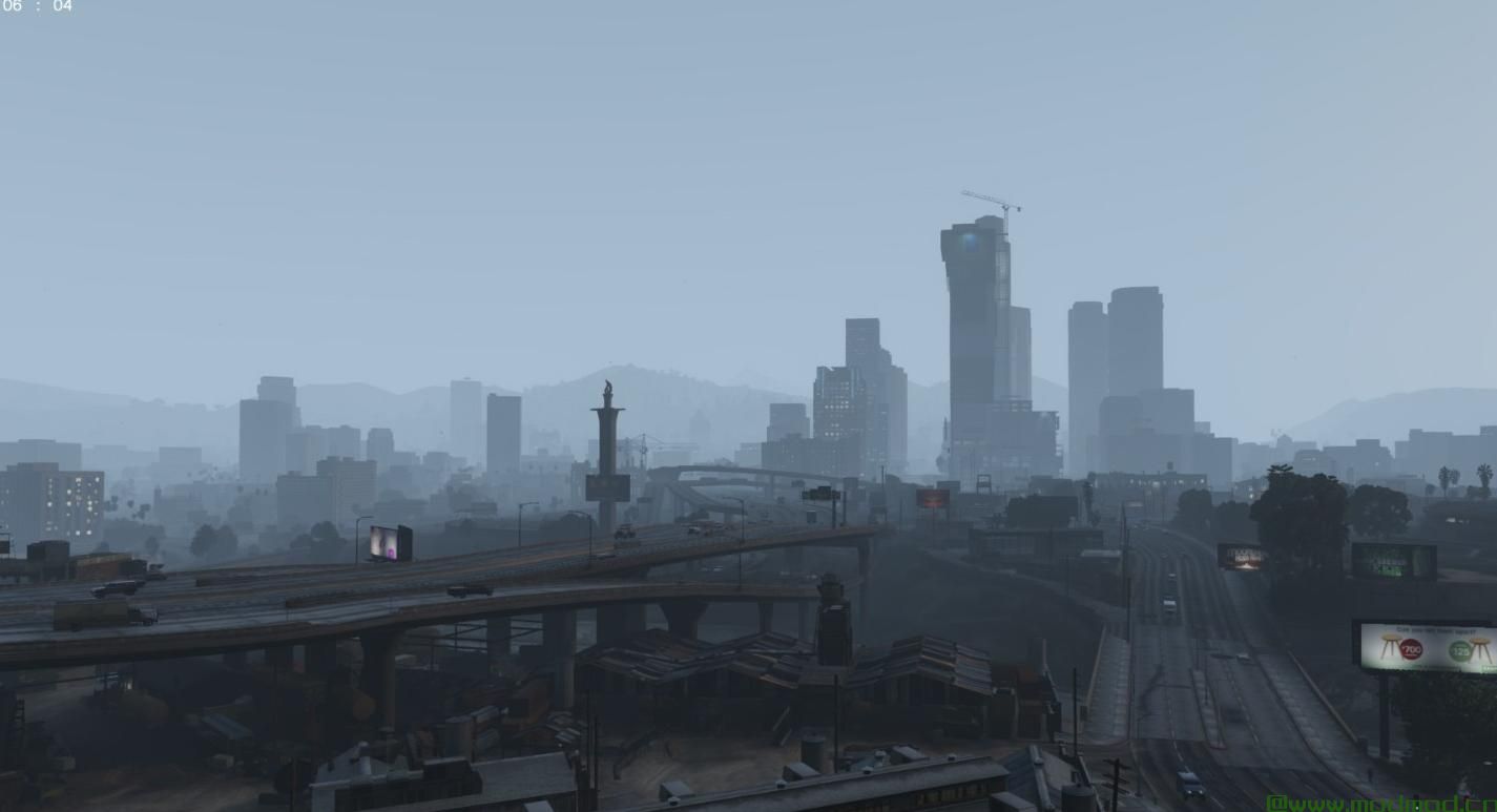 侠盗猎车手5「GTA5」Mod: 纯粹的图形Mod