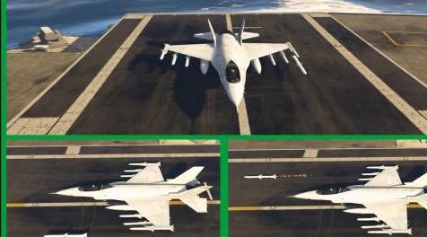 侠盗猎车手5「GTA5」Mod: 通用导弹战斗机