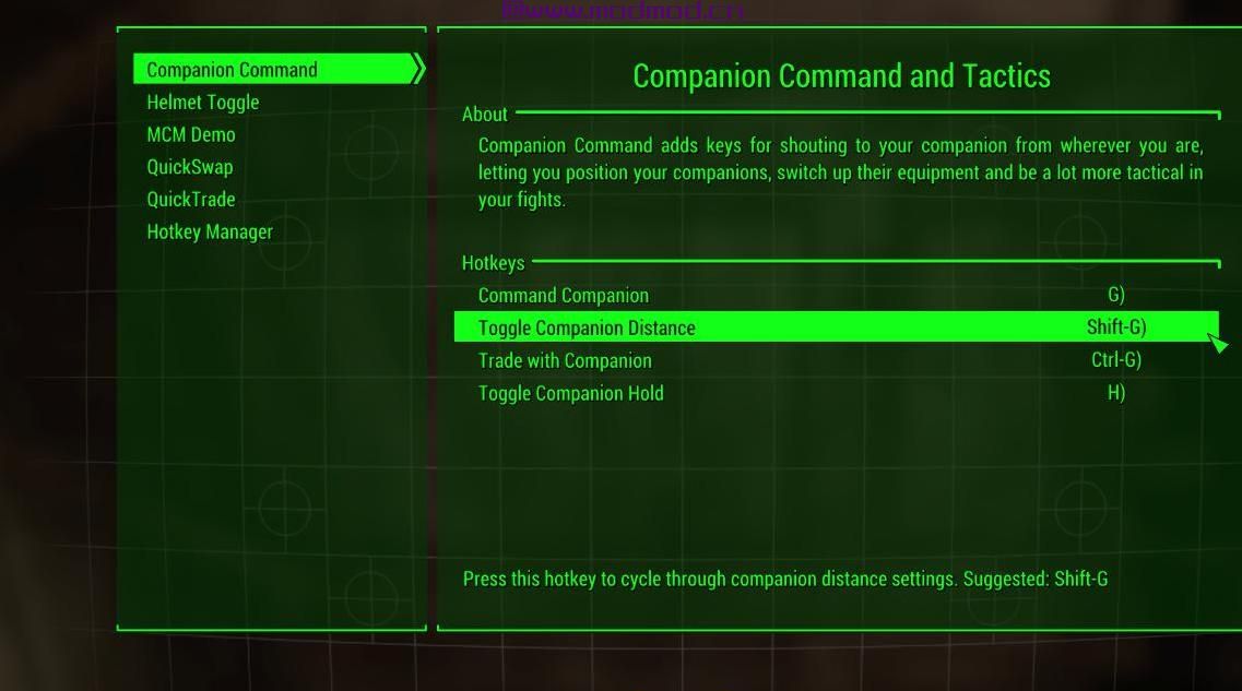 辐射4MOD Mod配置菜单