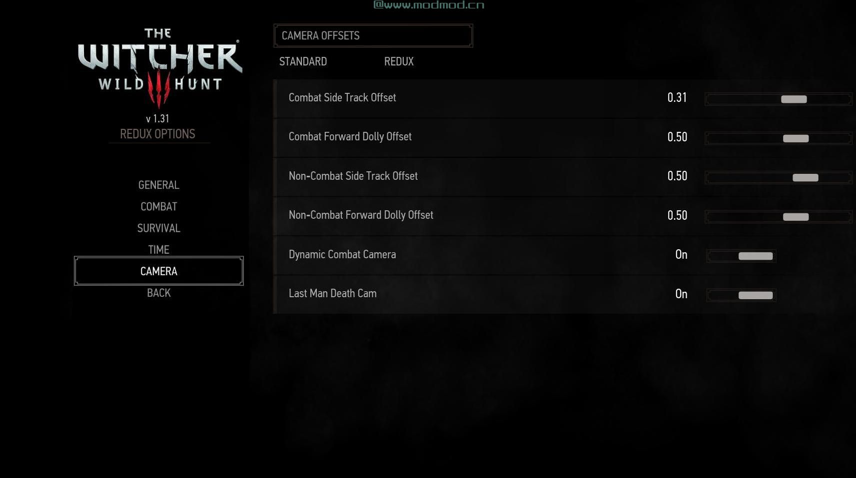 巫师3：狂猎MOD The Witcher 3 REDUX（多项调整）