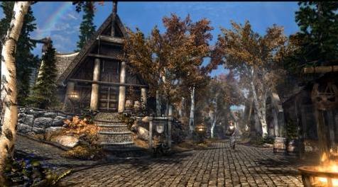 上古卷轴5：重置版MOD 在Whiterun的Blubbos树