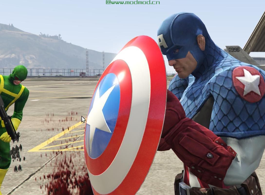 侠盗猎车手5「GTA5」Mod: 终极美国队长