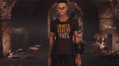 辐射4MOD 最拟真的短袖衬衫