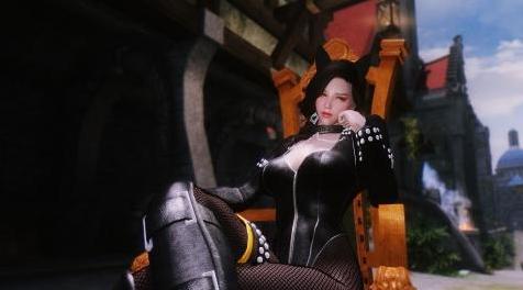 上古卷轴5：天际MOD 黑暗精灵贝拉的发型补丁