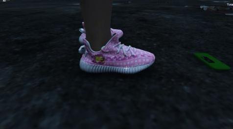 侠盗猎车手5「GTA5」Mod: Pink Louis Vuitton x Yeezy（El Barto）