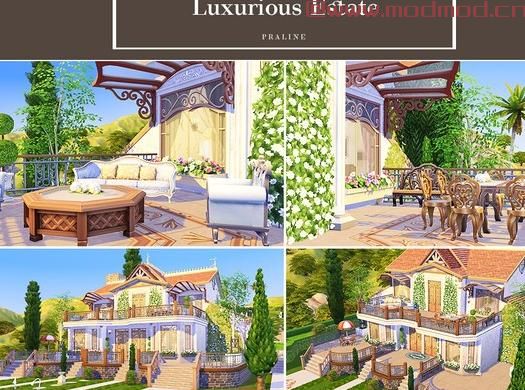 模拟人生4MOD Luxurious Estate 别墅